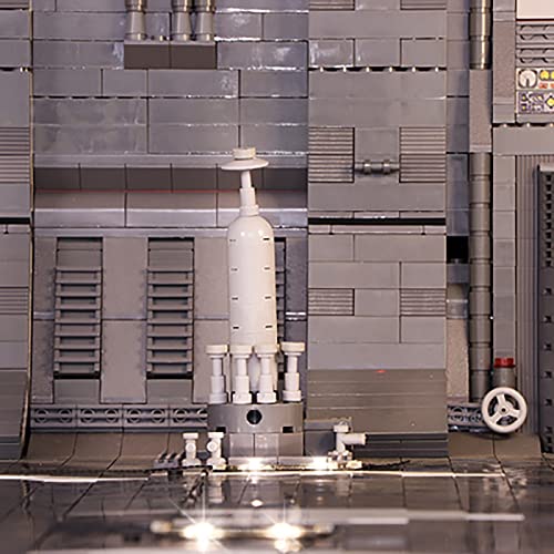 Tecnología Millennium Falcon Delantal Death Star Park Delantal Building Blocks 7780 Piezas, Sin Millennium Falcon, Compatible con Lego