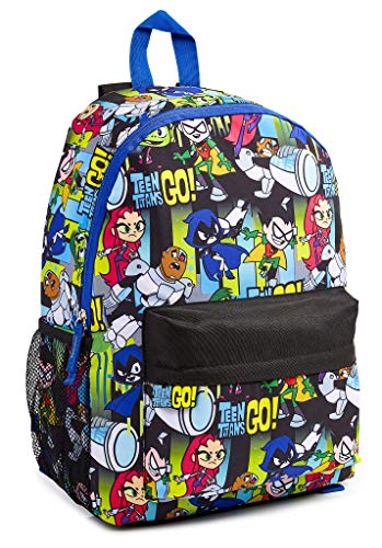 Teen Titans Go! Mochila Niño, Material Escolar para Niños, Mochilas Escolares Juveniles de Los Jovenes Titanes, Mochila Infantil para Deporte Viaje Colegio, Regalos para Niños Adolescentes