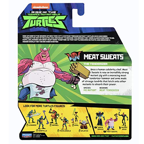 Teenage Mutant Ninja Turtles TUAB0700 - Figura de acción básica con texto en inglés "The Tenderizer the Rise of Basic" , color/modelo surtido