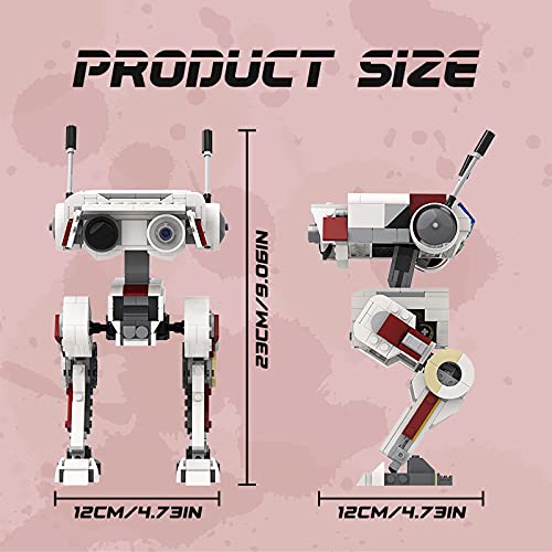 TENHORSES Creatividad Nuevo 2021 Interestelar Wars Fallen Order BD-1 Juguetes de Construcción, Juego de Bloques de Construcción de Robot Compatible con Lego (414 PCS)