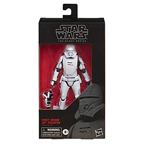 The Black Series Star Wars First Order Jet Trooper Toy 6" Scale The Rise of Skywalker Collectible Figure, Kids Ages 4 & Up