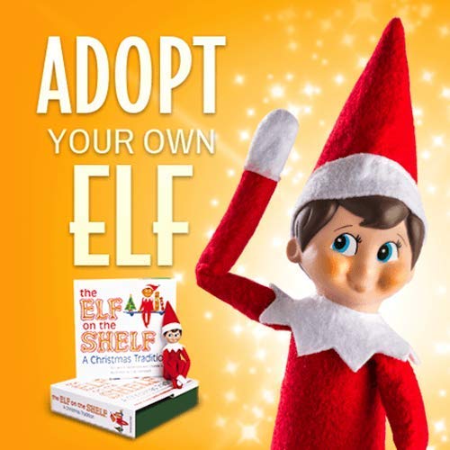 The Elf on the Shelf: Una tradición navideña (Incluye Tono de Piel Oscuro Chico Elf y un Libro Especial en Inglés)