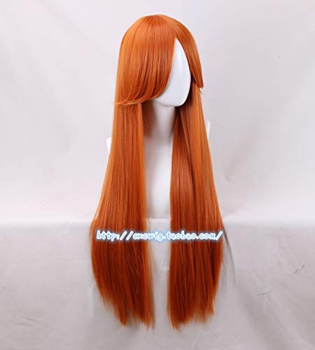 The Legend of Zelda:Link's Awakening Marin orange wig Mebe No Mura Cosplay Wig role Play Girl Marin orange long hair costume