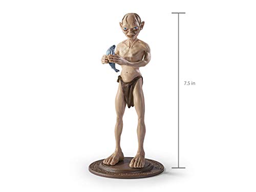 The Noble Collection Figura Bengyfigs El Señor de los Anillo Gollum, Color Mehrfarbig, One Size (NN2818)