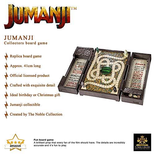 The Noble Collection- Jumanji Replica Scale 1:1 41 Cm Juegos DE Mesa, Multicolor (849421005856)