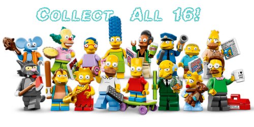 The Simpsons Lego Mini Figure Scratchy by LEGO