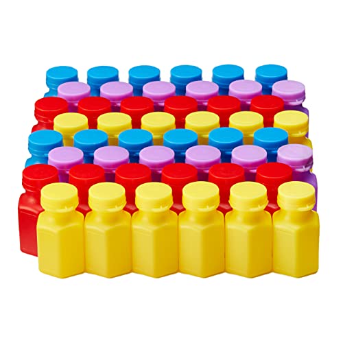 THE TWIDDLERS 48 Mini Burbujas de Fiesta, Pequeño Pomperos para Niños - 17ml