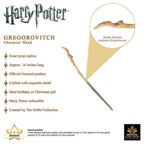 The Wand of Gregorovitch Character Wand - Harry Potter y las Reliquias de la Muerte - Colección Noble