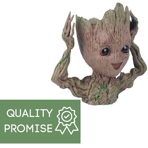 thematys® Baby Groot Figura de acción de la película clásica para coleccionar y Jugar - Perfecto como Regalo - Soy Groot - 7CM