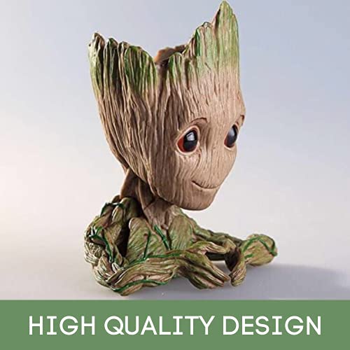 thematys® Baby Groot Figura de acción de la película clásica para coleccionar y Jugar - Perfecto como Regalo - Soy Groot - 7CM