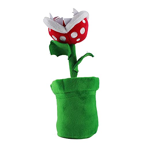 Therfk Super Mario Bros Piranha Plant Peluches Piraña Peluches Peluches Regalos De Peluche para Niños 26Cm