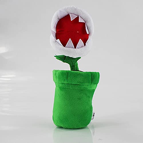 Therfk Super Mario Bros Piranha Plant Peluches Piraña Peluches Peluches Regalos De Peluche para Niños 26Cm