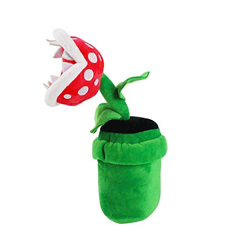 Therfk Super Mario Bros Piranha Plant Peluches Piraña Peluches Peluches Regalos De Peluche para Niños 26Cm