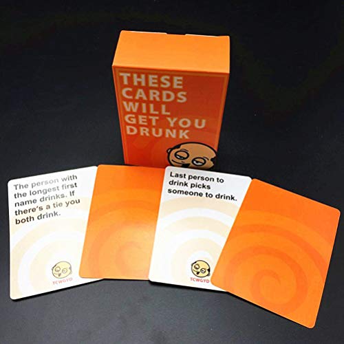 These Cards Will Get You Drunk - Juego de bebidas para adultos