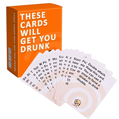 These Cards Will Get You Drunk - Juego de bebidas para adultos