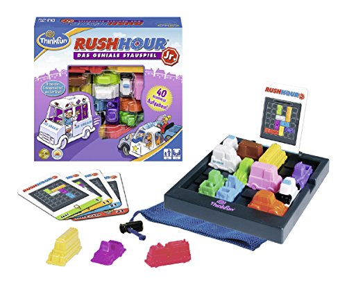 Think Fun 76303 Rush Hour® Junior - Juego lógico para jugadores más jóvenes