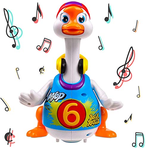 Think Gizmos Juguetes de Aprendizaje Musical para niños pequeños (Hip Hop Goose)