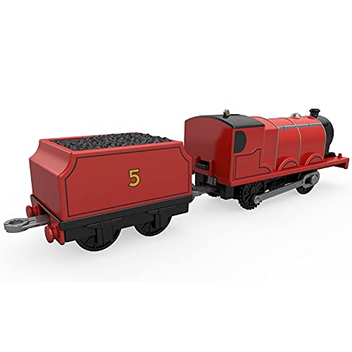 Thomas & Friends - Locomotora motorizada, Personaje Principal James (Mattel BML08)