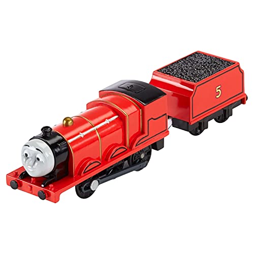 Thomas & Friends - Locomotora motorizada, Personaje Principal James (Mattel BML08)