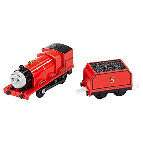 Thomas & Friends - Locomotora motorizada, Personaje Principal James (Mattel BML08)