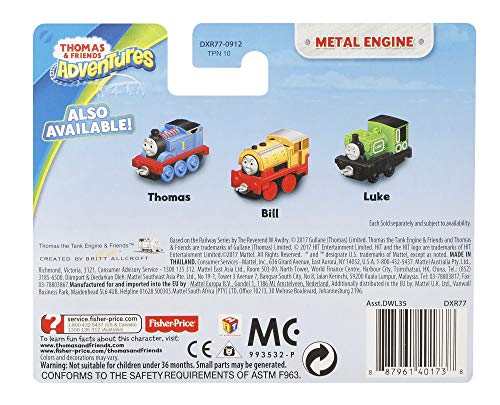 Thomas & Friends - Locomotora Theo, Tren de Juguete (Mattel DXR77)