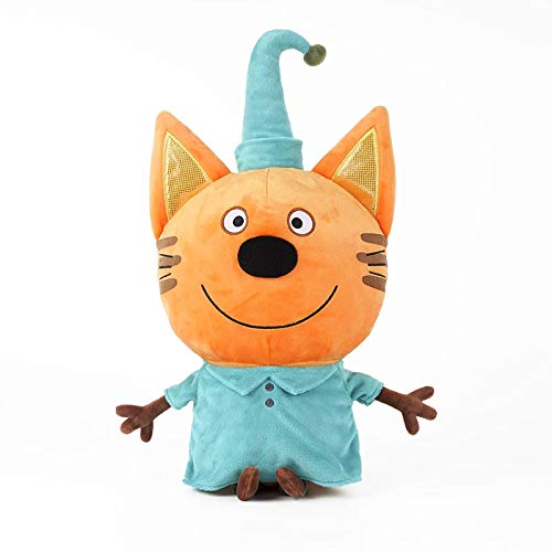 tianluo Peluches Kid E Cats My Family Three Happy Cats Muñeco De Peluche Cookie Candy Pudding Happy Cat Doll Toy Regalo para Niños