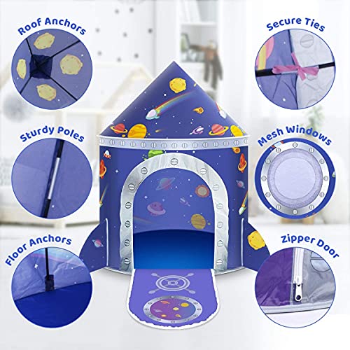 Tienda para Niños, Tiendas de Juego Tiendas de Castillo Portable Playhouse Casa de Juegos para Interiores y Exteriores Tienda de Campaña Infantil con Bolsa de Transporte Regalo para Niños Chico Niña