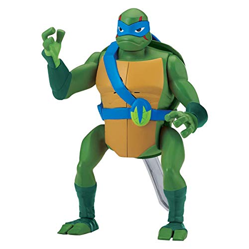 TMNT Teenage Mutant Ninja Turtles Rise of Deluxe Leonardo Attack Action Figure