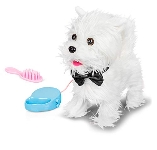 Tobar Walking Westie -Perro Animado de Felpa con Sonido