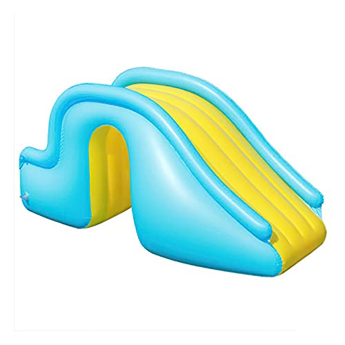 Toboganes De Agua Para Piscinas, Tobogán Acuático Inflable Para Niños,Instalación Recreativa De Juegos Acuáticos,Juegos De Piscina De Verano En El Patio Trasero Juguetes De Agua 150X62X90/158x76x90cm