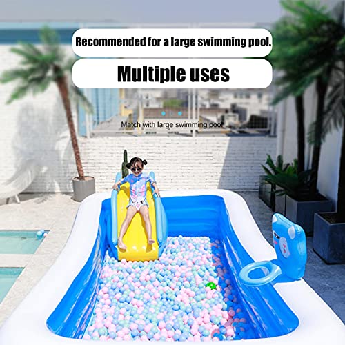 Toboganes De Agua Para Piscinas, Tobogán Acuático Inflable Para Niños,Instalación Recreativa De Juegos Acuáticos,Juegos De Piscina De Verano En El Patio Trasero Juguetes De Agua 150X62X90/158x76x90cm