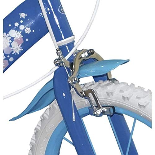 TOIMS Reina de Las Nieves: Bicicleta para niña, Color Azul, tamaño 16 Pulgadas