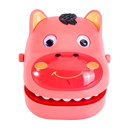 Tomaibaby Juego de Dientes de Oso para Niños Juego de Mordedura de Dientes de Clásica de Dentista Juego Familiar Divertido Juego de Dientes de Cocodrilo Juguete Práctico Novedoso