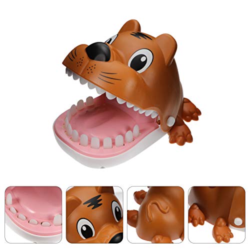 Tomaibaby Juguetes de Dientes de Cocodrilo Juego de Dedo de Mordida de Tigre Juegos de Dentista de Dedo de Mordida de Cocodrilo Divertido Novedad Juguete para Niños Adultos