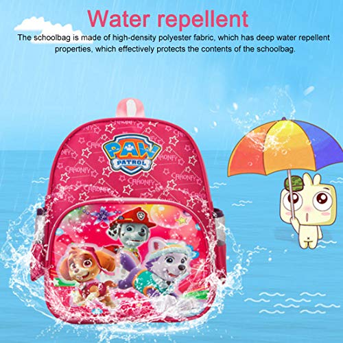 Tomicy Paw Patrol Mochilas Juveniles Patrulla Canina, Mochila Escolar Mighty Pups, Mochila Infantil Colegio o Guarderia, Material Escolar para Niños, Regalos para Niños Niñas