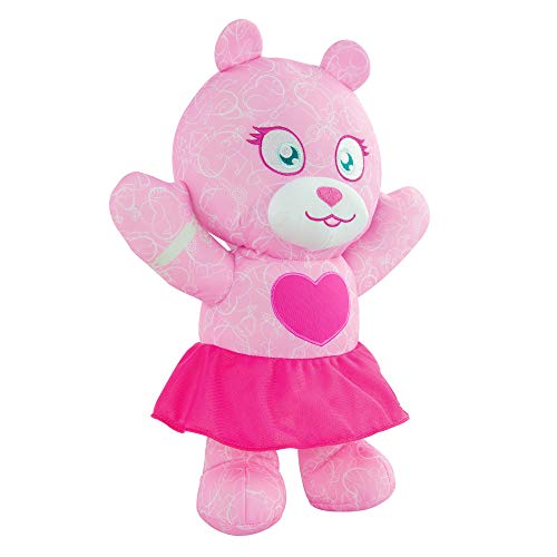 TOMY Doodle Bear 14 Inch Plush Toy w/ 3 Washable Markers - Fashion