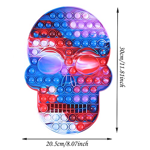 TONGYONG Juguete Pop XXL para Halloween, Juego de Juguetes Push Bubble Big Popet de Juguete New Poppitz Figetttoys Grande Popetz Sensory Barato antiestrés Prime Fidgettoyset Gigantes