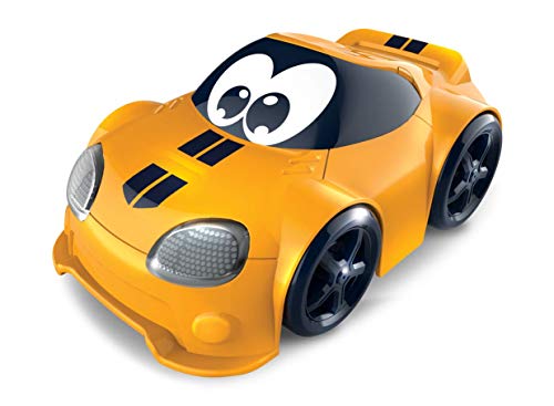 TOOKO Junior - Mi Primer Coche de Carreras con Ruedas Libres - Juguete Niño - Efectos Sonoros y Luminosos - 14,5 cm - a Partir de 2 años (81475)