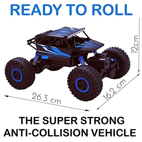 Top Race RC Control remoto Coche Rock Crawler / Monster Truck 4WD / Off Road cars 2.4 GHz Baterías Vehículo de juguete. TR-130