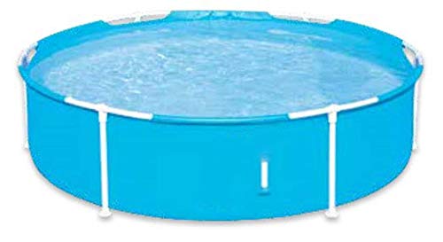 Topashe Piscina Infantil Hinchable Bebe,Piscina Redonda, Piscina Grande para niños-Bomba de Filtro,Piscina Hinchable Familiar Swim Center