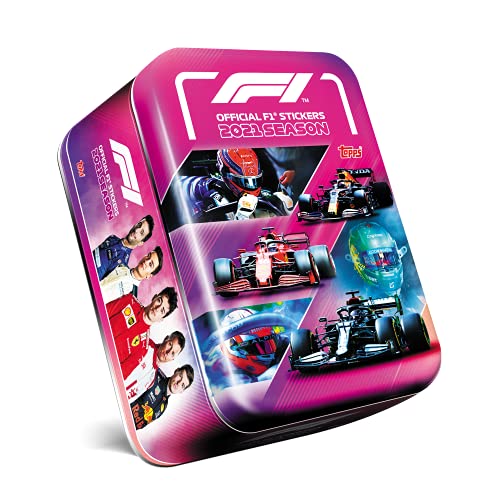 Topps F1 Cromos Adhesivos 2021 - Caja metálica