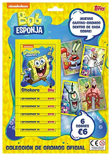 Topps- Spongebob Squarepants Bob Esponja Multipack, Color (67373)