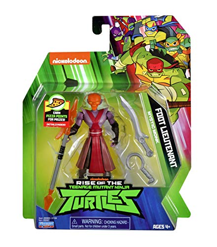 Tortugas Ninja ROTMNT - Figura articulada de 12 cm con Accesorios, Foot Ninja (Origami Ninja), con carapacho para Guardar Armas, Juguete para niños a Partir de 4 años, TU2029