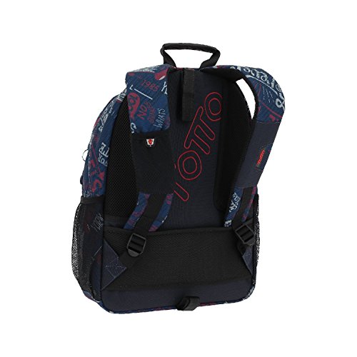 Totto MA04ECO021-1810N-6LN Morral Acuareles Mochila Infantil, 44 cm, Multicolor