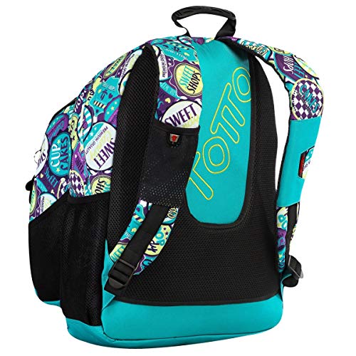 Totto MA04ECO030-1820G-4SH Mochila Escolar, Cartulina