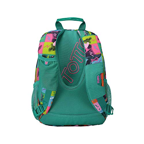 Totto-Mochila Escolar Estampado chessy - Tempera