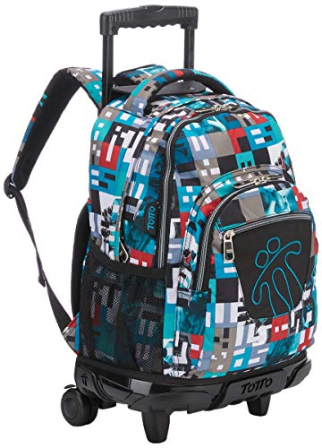 TOTTO Morral Rue Bomper Renglones Mochila, Unisex Adulto, Estampado, Talla Única