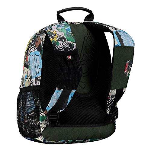 TOTTO MORRAL Tempera Mochila, Niños Unisex, Multicolor (Multicolor), Talla Única