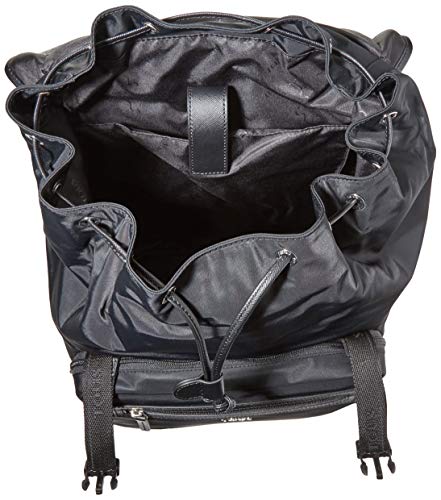 Tous Mochila Solapa New Berlin Hombre, Negro (Negro), 32x36x17 cm (W x H x L)