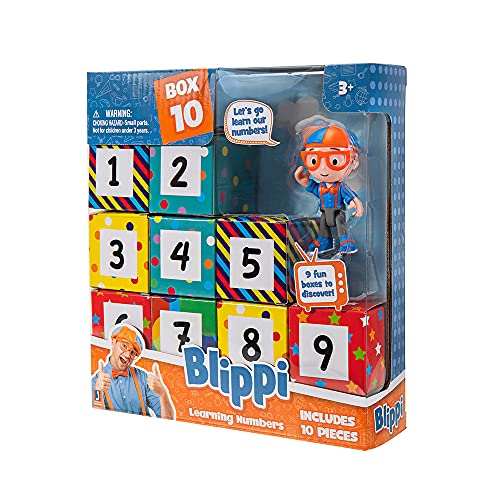 Toy Partner Figura BLIPPI Set con 10 SORPRESAS (BLP0009), Color